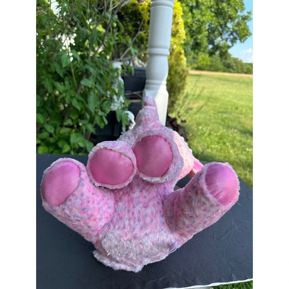 Ty Beanie Boos Ellie Pink Elephant Plush Medium 13 inch Glitter Eyes Stuffed Toy
